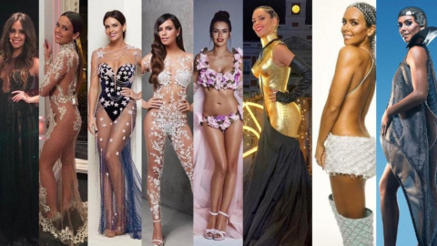 Todos los vestidos de Cristina Pedroche para las Campanadas Todos los vestidos de Cristina Pedroche para las Campanadas