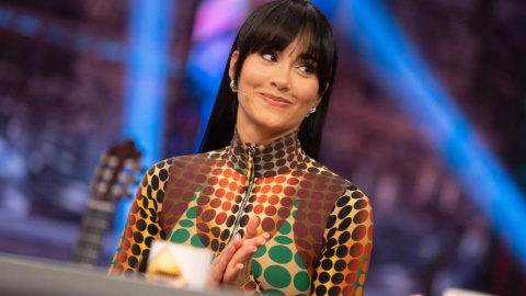 Imagen destacada (1) Aitana durante su visita en El Hormiguero. Fuente: Antena 3