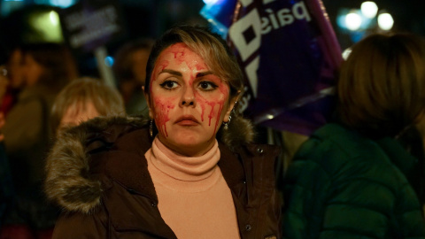 Manifestación en Valencia durante el 25N Manifestación en Valencia durante el 25N convocada por la Coordinadora Feminista.