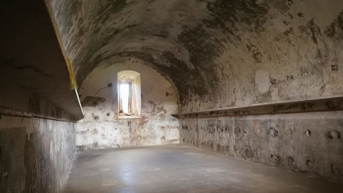 Una de les cel·les del penal