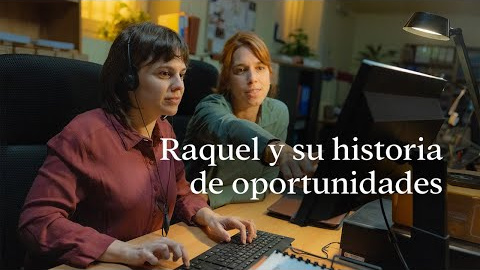 Raquel y Marta salieron de dos puntos muy diferentes. Raquel atravesó un camino difícil y parecía no encontrar lo que estaba buscando. En cambio, Marta, caminaba relajada y a una velocidad mucho más constante.
Nosotros siempre hemos querido hacer del mundo un lugar con más oportunidades, y ahí fue donde Raquel y Marta se encontraron.

Descubre más en fundacionlacaixa.org