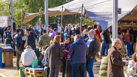 Una imatge d'arxiu de la Fira del Gall de Vilafranca del Penedès Una imatge d'arxiu de la Fira del Gall de Vilafranca del Penedès