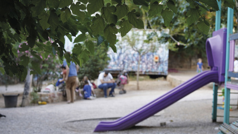 DSC01104 Parque Navarinou en el barrio de Exarjia, en Atenas