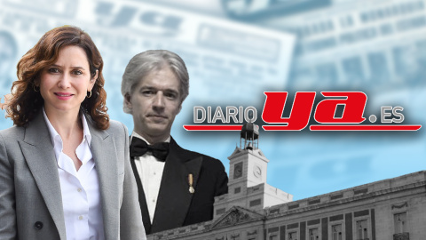21/12/2024 La presidenta de la Comunidad de Madrid, Isabel Díaz Ayuso, y el editor de 'Diario YA', Santiago Velo de Antelo. La presidenta de la Comunidad de Madrid, Isabel Díaz Ayuso, y el editor de 'Diario YA', Santiago Velo de Antelo.