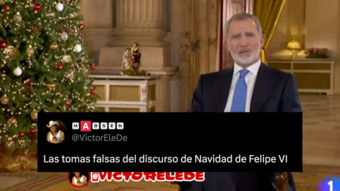reymadsen Las "tomas falsas" del discurso del rey, en una parodia de Madsen.