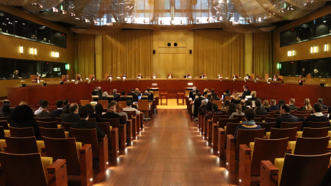 Vista del TJUE per les prejudicials de Llarena sobre l'euroordre contra Puigdemont i la resta d'exiliats. Vista del TJUE per les prejudicials de Llarena sobre l'euroordre contra Puigdemont i la resta d'exiliats.