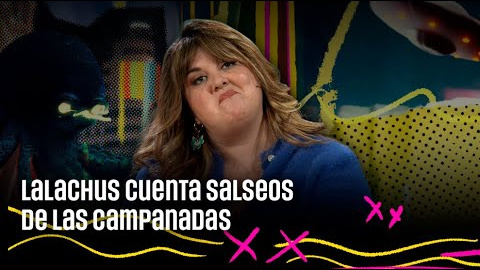 Lalachus cuenta los entresijos de las Campanadas Lalachus en el primer programa de 'La Revuelta' en 2025.
