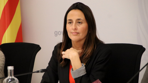 La consellera d'Educació, Esther Niubó La consellera d'Educació, Esther Niubó