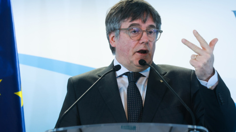 El presidente de Junts per Catalunya, Carles Puigdemont. El presidente de Junts per Catalunya, Carles Puigdemont.