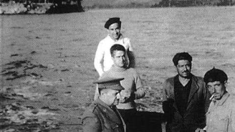 Traslado de presos a la colonia penitenciaria de San Simón.