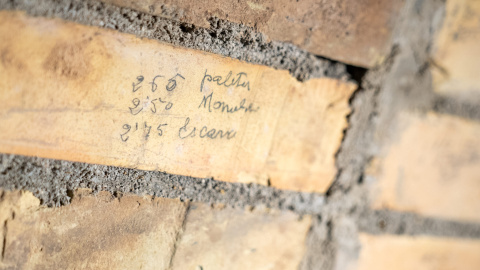 Detall d'un dels escrits