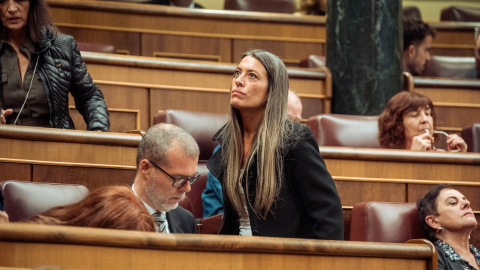 Míriam Nogueras Míriam Nogueras, portavoz de Junts per Catalunya en el Congreso, durante el Pleno de este 22 de enero.