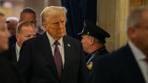 Donald Trump, durante su investidura como presidente de EEUU, a 20 de enero de 2025. Donald Trump, durante su investidura como presidente de EEUU, a 20 de enero de 2025.