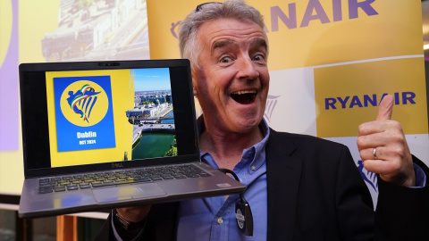 ryanair El CEO de Ryanair, Michael O'Leary, en una foto de archivo.