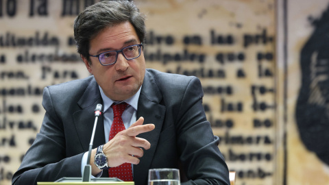 oscar_lopez El ministro para la Transformación Digital y de la Función Pública, Óscar López, comparece ante la Comisión de Función Pública del Senado para informar sobre Muface.