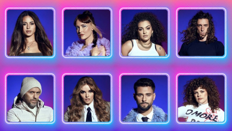 Los ocho finalistas del Benidorm Fest 2025 Los ocho finalistas del Benidorm Fest 2025