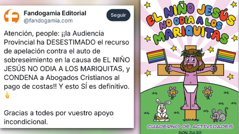 abogados-cris-pierd Abogados Cristianos pierde otra vez en los tribunales, ahora por el álbum 'El Niño Jesús no odia a los mariquitas'.