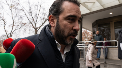 Víctor de Aldama a su llegada a los Juzgados de Plaza de Castilla, a 22 de enero de 2025, en Madrid. Víctor de Aldama a su llegada a los Juzgados de Plaza de Castilla, a 22 de enero de 2025, en Madrid.