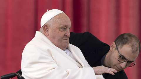 papa_francisco El papa Francisco este pasado 9 de febrero de 2025 en el Vaticano.