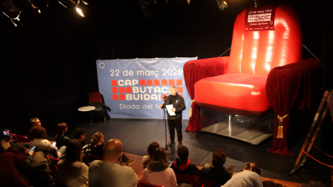 Presentació a Igualada de la campanya 'Cap Butaca Buida' Presentació a Igualada de la campanya 'Cap Butaca Buida'