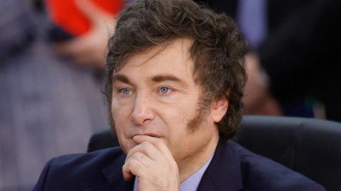 Javiel Milei en la cumbre del G20, 18 de noviembre de 2024 Río de Janeiro, fotografía de archivo.