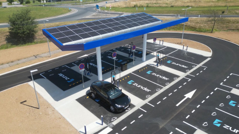 Vista de estación Zunder