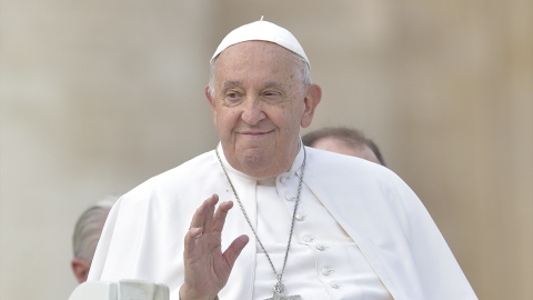 EuropaPress_6287723_papa_francisco_proclamacion_nuevos_santos_iglesia_catolica_jornada_mundial El papa Francisco en una foto de archivo.