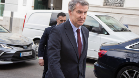 Alberto Núñez Feijóo El presidente del PP, Alberto Núñez Feijóo.