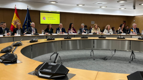 Consell de Política Fiscal i Financera del 26/02/2025 Imatge de la reunió del Consell de Política Fiscal i Financera, celebrada aquest dimecres a Mdrid.