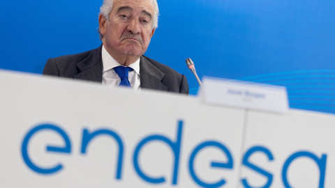 El consejero delegado de Endesa, José Bogas, durante la presentación de los resultados anuales de la energética en el ejercicio 2024. El consejero delegado de Endesa, José Bogas, durante la presentación de los resultados anuales de la energética en el ejercicio 2024.