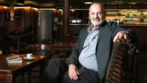 Imatge d'arxiu de Pedro Zarraluki durant la presentació del seu llibre, 'La curva del olvido'. Imatge d'arxiu de Pedro Zarraluki durant la presentació del seu llibre, 'La curva del olvido'.