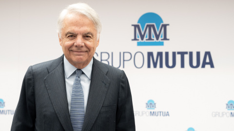 El presidente del Grupo Mutua Madrileña, Ignacio Garralda, en la presentación de los resultados de 2024. El presidente del Grupo Mutua Madrileña, Ignacio Garralda, en la presentación de los resultados de 2024.