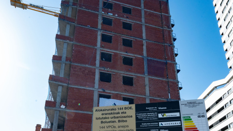 Una promoción de 144 VPO en alquiler, a 5 de marzo de 2025, en Bilbao.