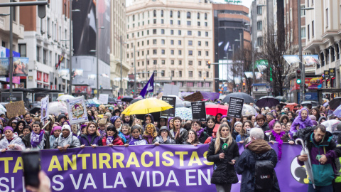 Manifestación por el 8M de Madrid