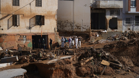 Imagen de archivo de Paiporta tras el paso de la DANA. Imagen de archivo de Paiporta tras el paso de la DANA.