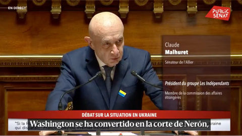 El senador francés Claude Malhuret.