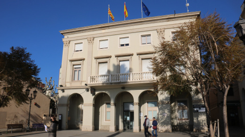 Façana de l'Ajuntament de Vilassar de Mar Façana de l'Ajuntament de Vilassar de Mar