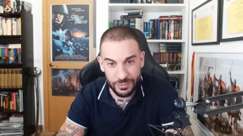 Roberto Vaquero, en un vídeo en su canal de YouTube. Roberto Vaquero, en una captura de pantalla de un vídeo de su canal de YouTube.