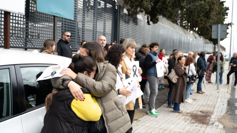 Imagen de una de las concentraciones por el asesinato de Belén en un piso tutelado de Badajoz. Imagen de una de las concentraciones por el asesinato de Belén en un piso tutelado de Badajoz.