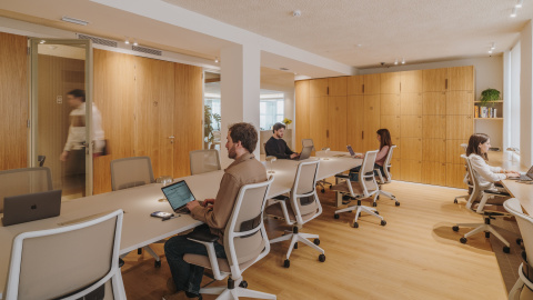 Imatges del coworking de Cloudworks a Barcelona Imatges del coworking de Cloudworks a Barcelona