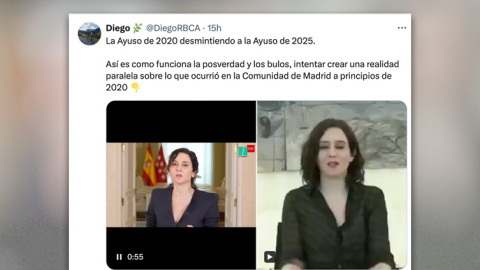 Críticas a Ayuso y su versión de lo ocurrido en Madrid durante la pandemia.