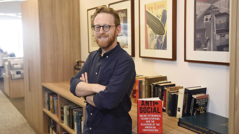 El periodista de New Yorker y escritor Andrew Marantz. El periodista de New Yorker y escritor Andrew Marantz.