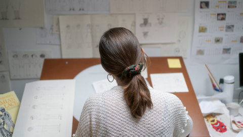 Bea Lema Bea Lema, en su estudio.