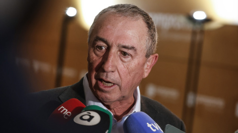 EuropaPress_6348025_sindic_compromis_les_corts_joan_baldovi_atiende_medios_comunicacion El síndic de Compromís en Les Corts, Joan Baldoví, en una foto de archivo.