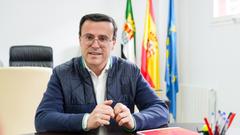 Gallardo, en su despacho.