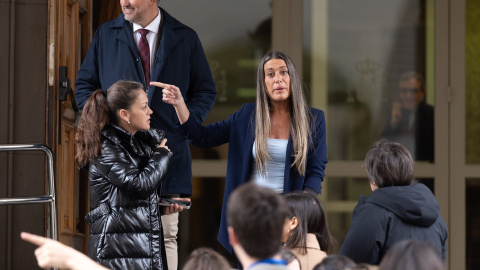 Míriam Nogueras Míriam Nogueras, portavoz de Junts en el Congreso, durante la mañana de este martes.