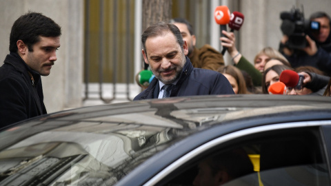 abalosupremo El exministro de Transportes José Luis Ábalos sale de declarar al Tribunal Supremo el pasado 20 de febrero de 2025.