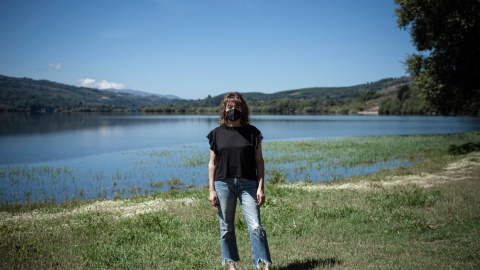 Mercedes Álvarez de León, demandante en el caso contra la Xunta por la contaminación del embalse de As Cocnhas (Ourense).
