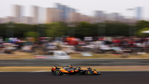 Imagen de archivo del Campeonato Mundial de Fórmula Uno FIA 2025 en Shanghái, China. Imagen de archivo del Campeonato Mundial de Fórmula Uno FIA 2025 en Shanghái, China.