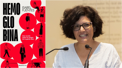 Isabel Fuentes, autora de la novela Hemoglobina (Roca Editorial).